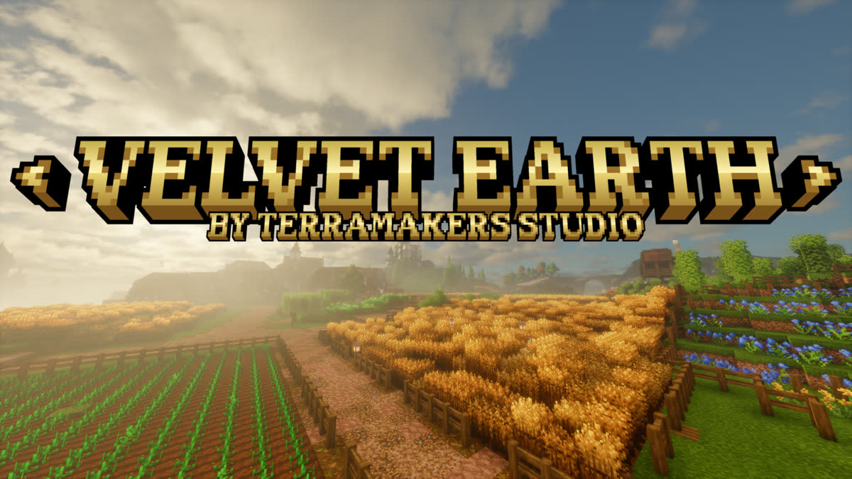 Velvet Earth: солнечные поля и спокойный мир для строительства